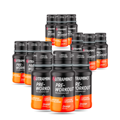 Nutramino Pre-Workout Shot Orange (12 x 60 ml)