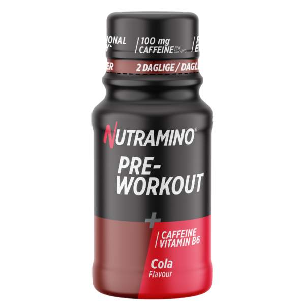 Nutramino +Pro Pre-Workout Shot Cola SCA (60 ml)