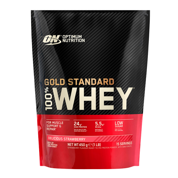 Optimum Nutrition Gold Standard 100% Whey Delicious Strawberry (450 g)