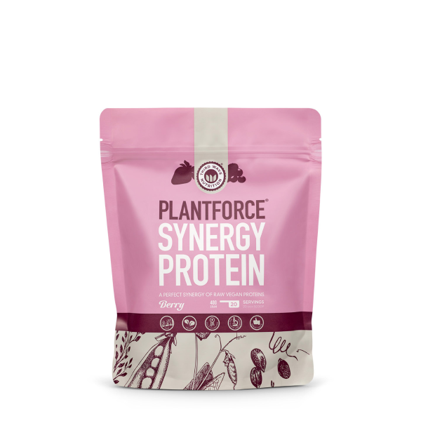 Plantforce Synergy Protein Berry, 400 g