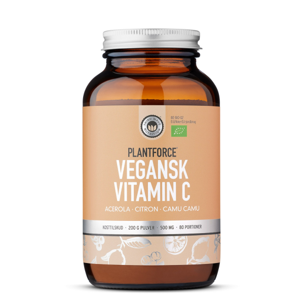 Plantforce Vegansk Vitamin C, 200 g