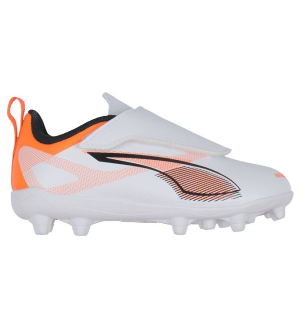 Puma Fodboldstøvler - ULTRA 5 PLAY V FG/AG RB Jr - White/black/g