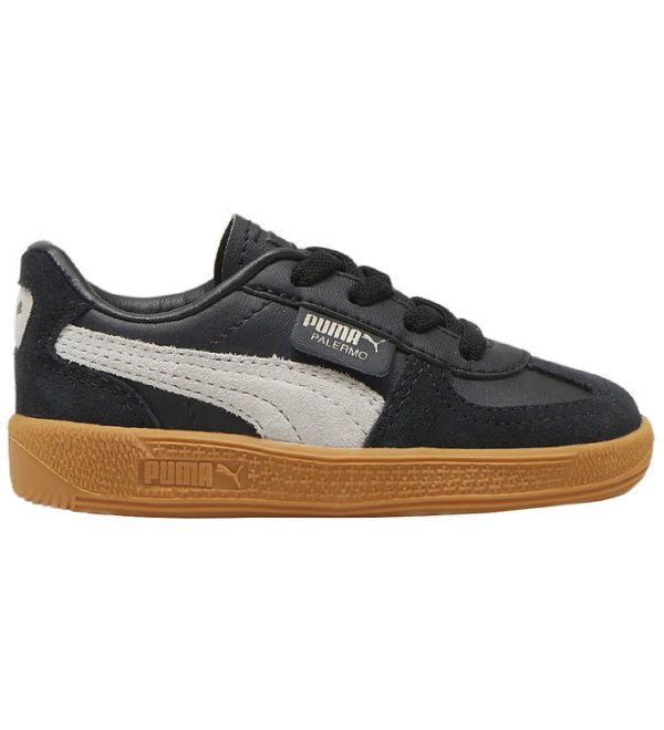 Puma Sko - Palermo Lth AC Inf - Sort/Feather Gray