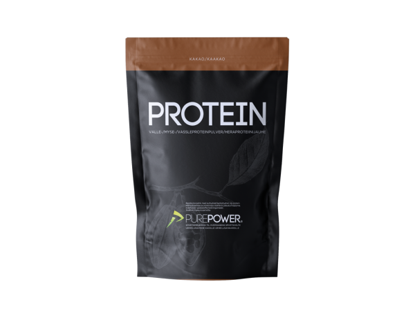 PurePower Proteinpulver - Valleproteindrik - Kakao 400 g