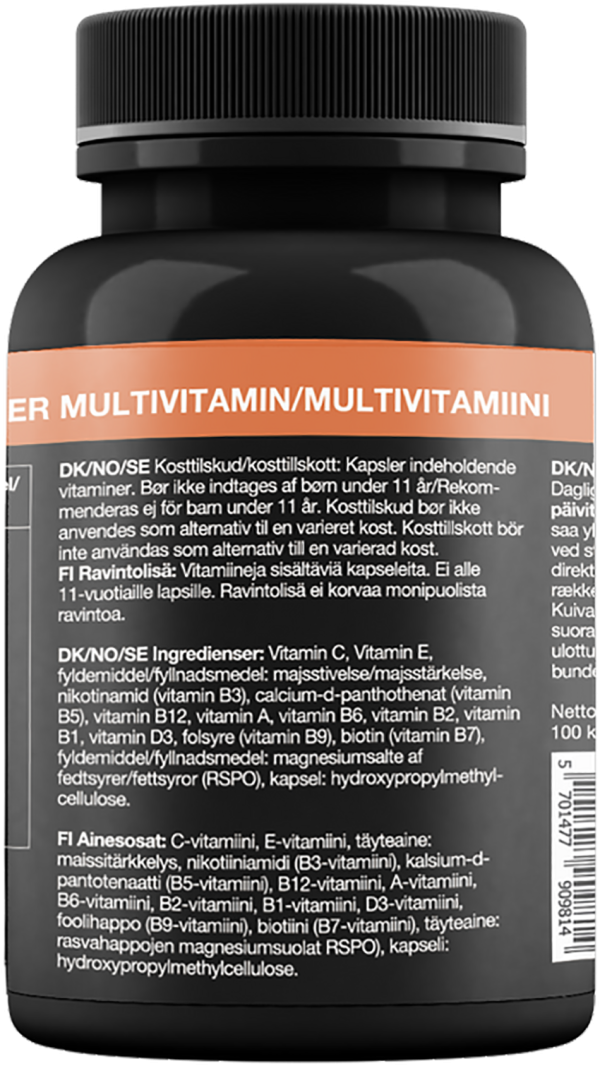 Purepower Multivitamin - 100 stk.