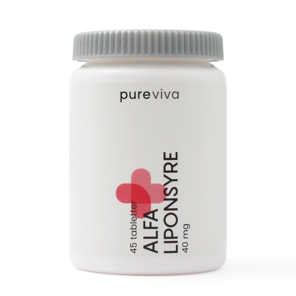 Pureviva Alfa-liponsyre (45 tabl)