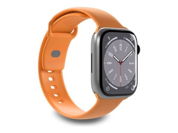 Puro Icon - Elastisk Rem Til Apple Watch 38/40/41 Mm (S/M &Amp M/L) (Abrikos)