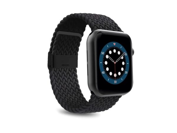 Puro Loop, Band, Smartwatch, Sort, Apple, Watch, Stof