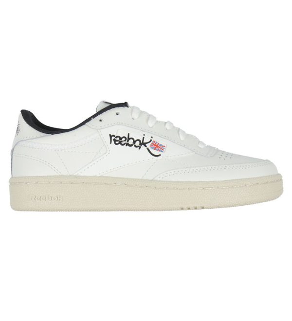 Reebok Sko - Club C 85 - Tennis - Chalk