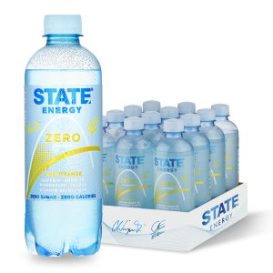 STATE Energy - Lime/Orange Zero (12x 400ml) - Drikke