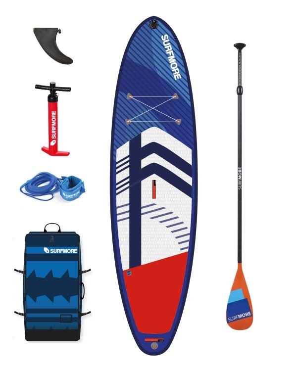 SURFMORE Allround 11'2 x 33 SUP Board - Blå