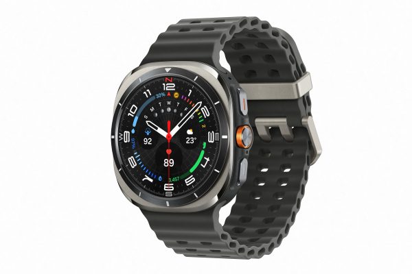 Samsung® | Galaxy Watch Ultra - Titanium Silver (Dark Gray Strap)