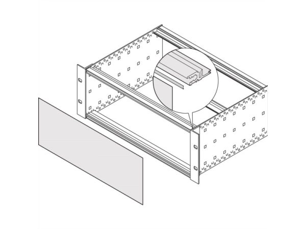 Schroff Contact Strip Front Pan.42Hp 10Pc - Rack-Zubehör (24560231)