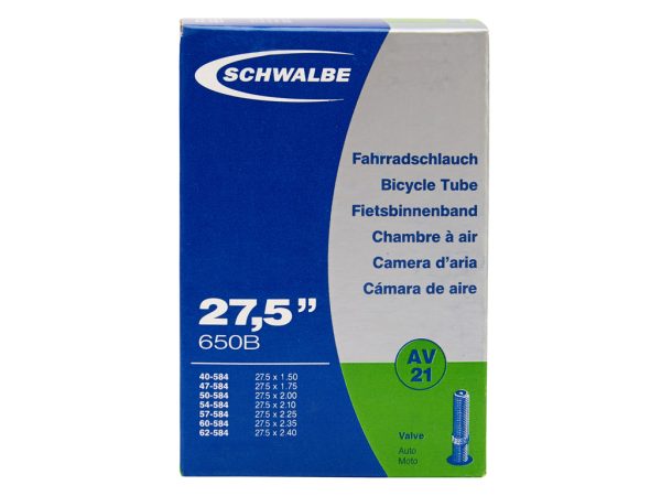 Schwalbe slange 27,5x1,50/2,40 med Auto ventil AV21