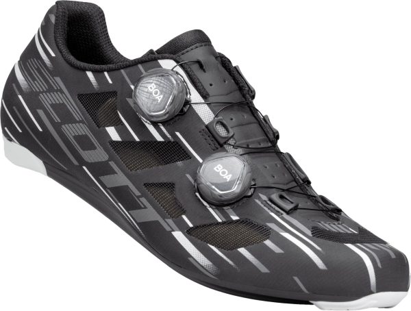 Scott Road Vertec Vent Boa Cykelsko - Black/White