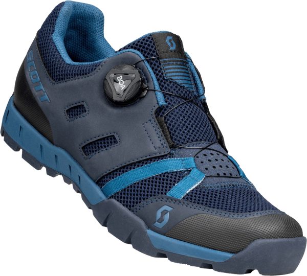 Scott Sport Crus-r Boa Cykelsko - Dark Blue/Light Blue