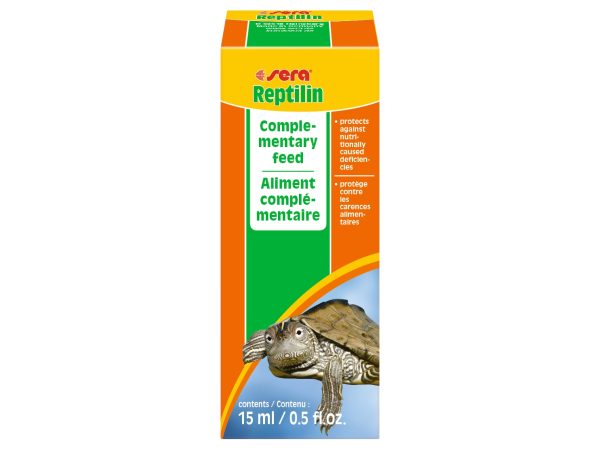 Sera Reptilin, Skildpadde, Væske, Knoglesundhed, Generelt Sundhed, Hud & Pels, Universel, Vitamin A, Vitamin B1, Vitamin B12, Vitamin B2, Vitamin B6,