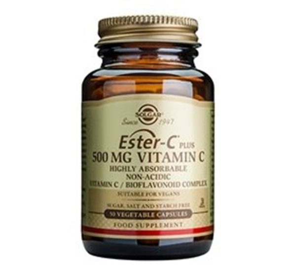 Solgar Ester C-Vitamin Plus 500 mg (50 vegicaps)