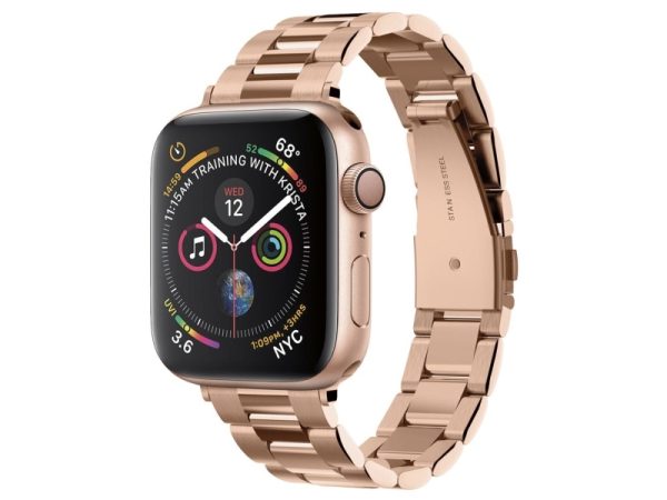 Spigen 061Mp25944, Band, Smartwatch, Roseguld, Apple, Apple Watch Series 5 / 4 (40Mm), Rustfrit Stål