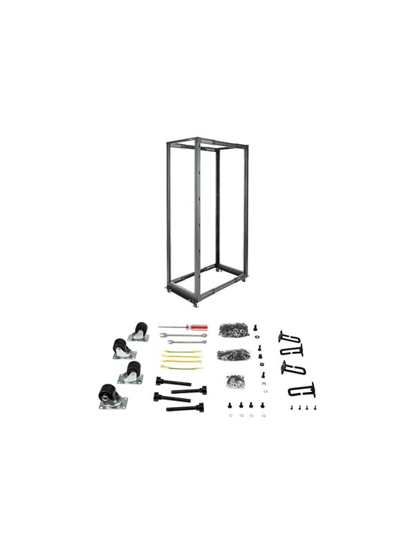 StarTech.com 4POSTRACK42 42U Adjustable Depth Open Frame 4 Post Server Rack