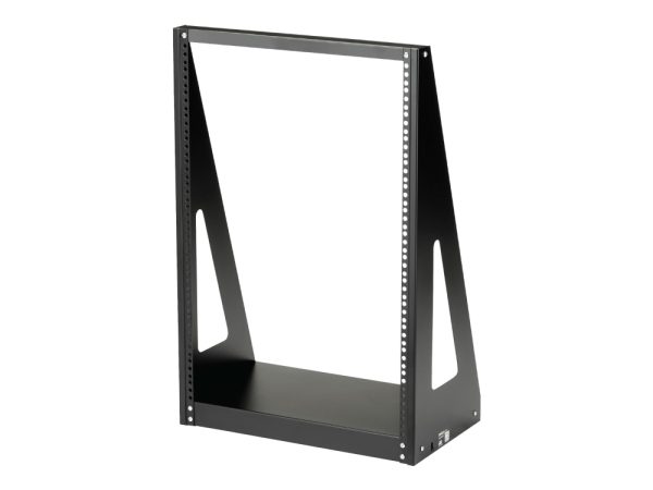 Startech.Com 16U Open Frame Network Rack - 19" 2 Post Free Standing Desktop Rack For Computer, Av, Media, It Equipment For Server Room (2Postrack16)