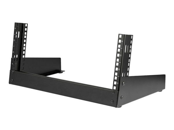 Startech.Com 4U 19" Desktop Open Frame Rack, 2 Post Free-Standing Network Rack Switch Depth For Patch Panel/Data/Av/It/Communication/Studio/Computer