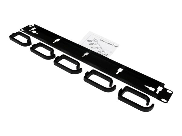 Startech.Com Server Rack Cable Management - 1U -19" Metal Rackmount Panel - Kabeladministrationspakke For Rack - 1U - 19" - For P/N: Rack-18U-20-Wall