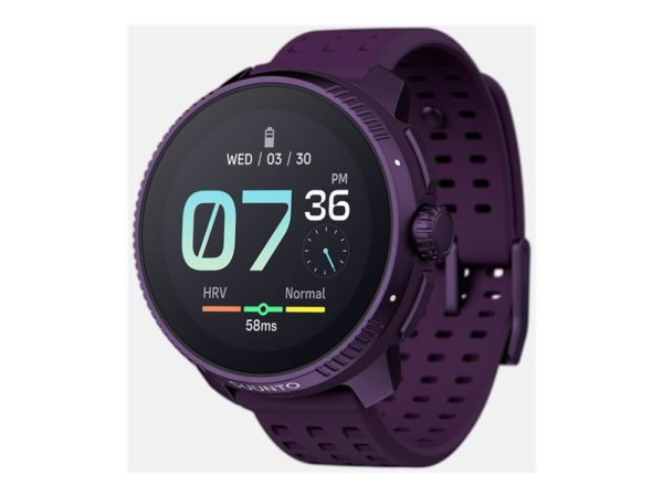 Suunto Race - Glasfiberforstærket Polyamid - Sportsur Med Rem - Silikone - Håndledsstørrelse: 125-175 Mm - Display 1.43" - 32 Gb - Bluetooth - 69 G -