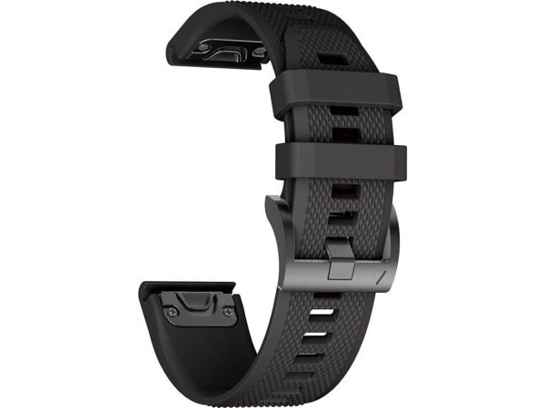 Tech-Protect Watch Strap Smooth Garmin Fenix 5/6/6 Pro 22Mm, Black