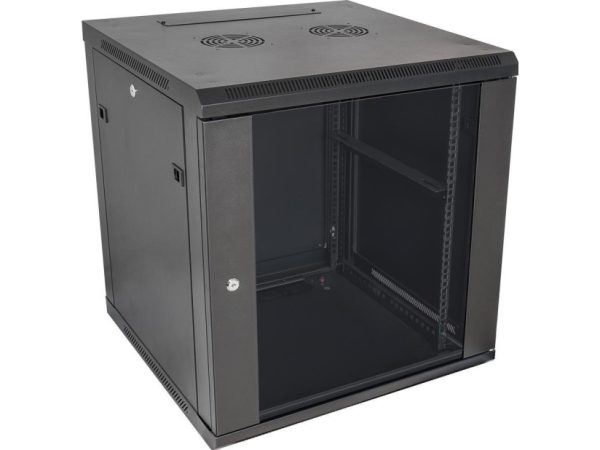 Tkh Rack 19 Tommer 12U Vægmonteret Skab 600X450x637 Ccsw-0604-12U