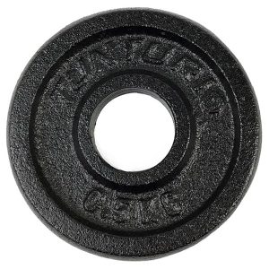Tunturi Vægtskiver Støbejern 2 x 0,5 Kg Ø30