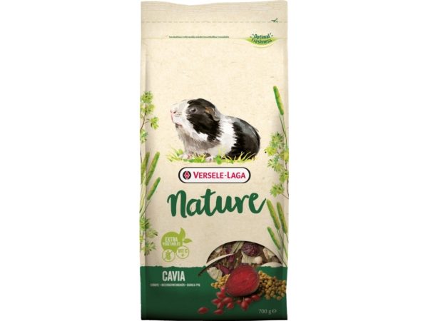 Versele-Laga Cavia Nature, Snack, 2,3 Kg, Marsvin, Vitamin A, Vitamin C, Vitamin D3, Vitamin E, Kobber, Jod, Jern, Mangan, Selenium, Zink, 15%