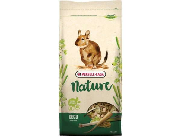 Versele-Laga Degu Nature, Snack, 2,3 Kg, Degu, Vitamin A, Vitamin D3, Vitamin E, Kobber, Kobbersulfat, Jod, Jern, Mangan, Selenium, Zink, 14,5%