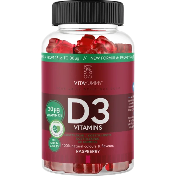 VitaYummy Vitamin D3 60 Pieces