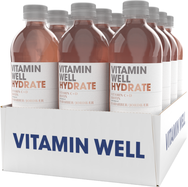 Vitamin Well Hydrate (12x 500ml) - Drikke