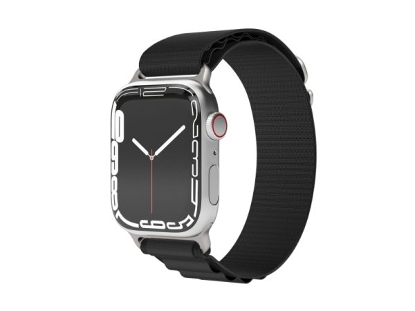 Vonmählen Action Loop, Rem, Smartwatch, Sort, Apple, Apple Watch 42 Mm / 44 Mm / 45 Mm / 49 Mm, Nylon