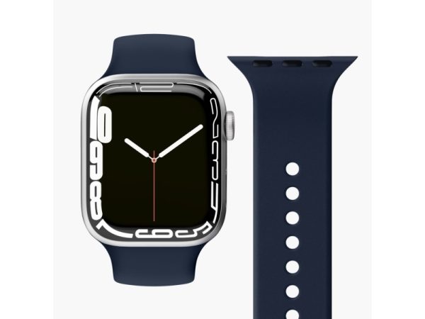 Vonmählen Classic, Band, Smartwatch, Blå, Apple, Apple Watch 42 Mm | 44 Mm | 45 Mm | 49 Mm, Silikone