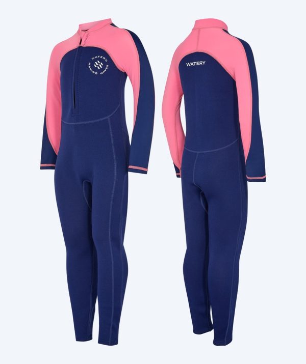 Watery UV våddragt til børn - Calypso Full-Body - Pink - Våddragt til paddleboard/SUP