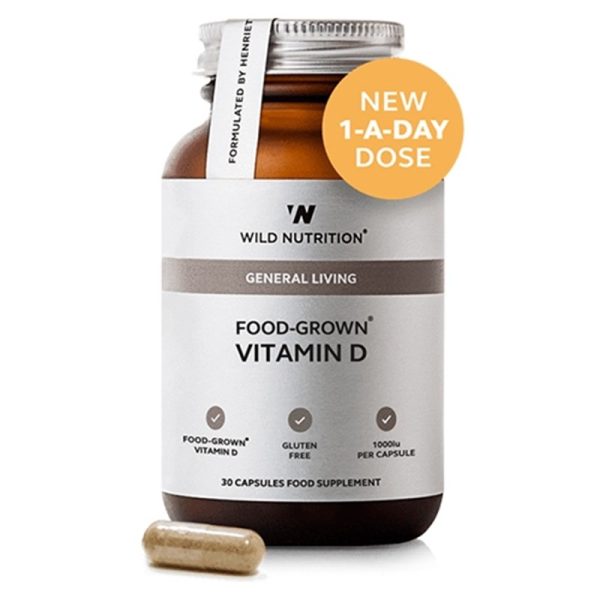 Wild Nutrition Food-Grown Vitamin D (30 kaps)