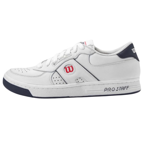 Wilson Pro Staff 87 White/Navy Blazer