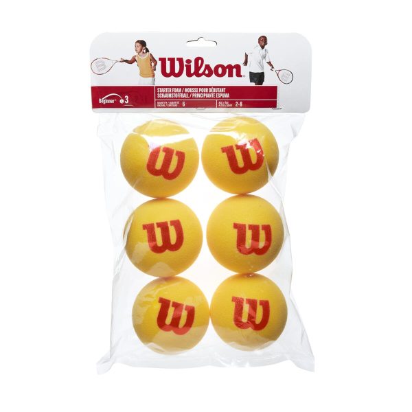 Wilson Starter Foam 6 stk.