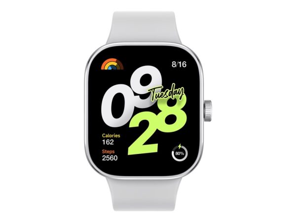 Xiaomi Redmi Watch 5 Active - Smart Ur Med Rem - Tpu - Håndledsstørrelse: 135-205 Mm - Display 2" - Bluetooth - 30.6 G - Sølvmatteret