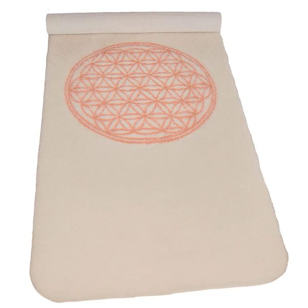 Yogamåtte med Flower of Life - Spirit of om