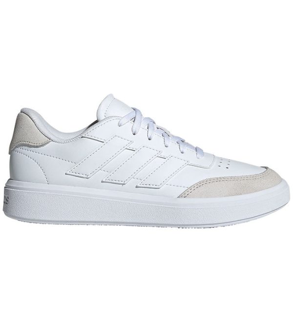 adidas Performance Sko - CourtBlock J - Fwtwht/Ftwwht