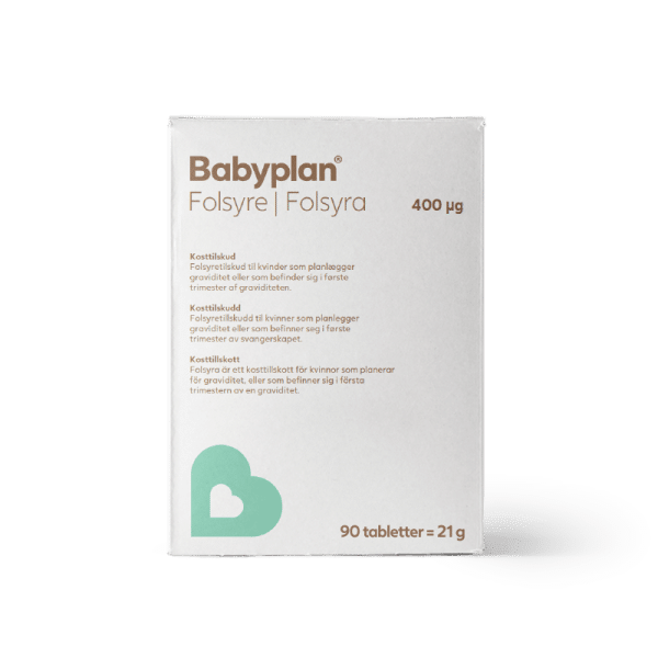 Babyplan Folsyre