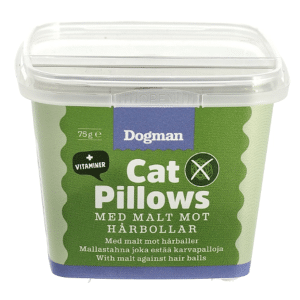 Dogman Anti-Hårbold Kattepuder 75g
