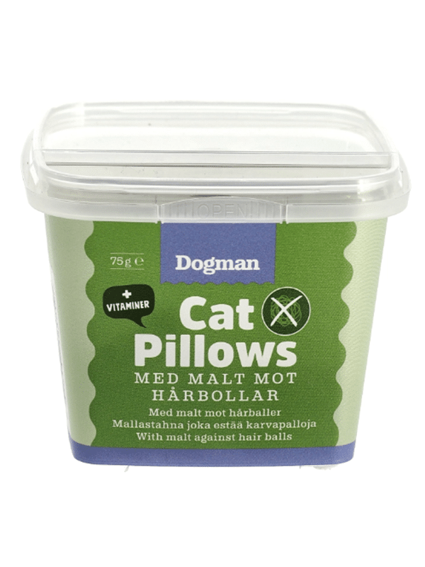 Dogman Anti-Hårbold Kattepuder 75g