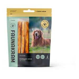 Faunakram collagenben m. kylling, valuepack - 500 g.