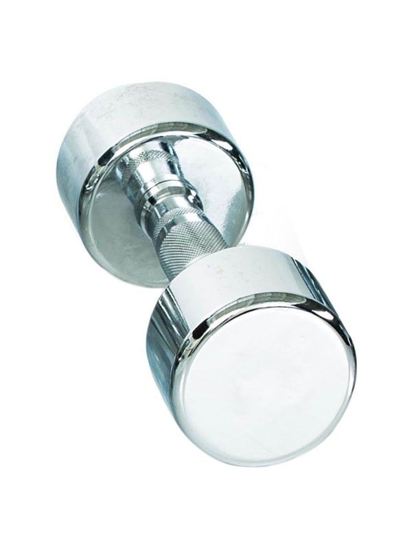 Gymstick Pro Chrome Dumbbell 9kg - single