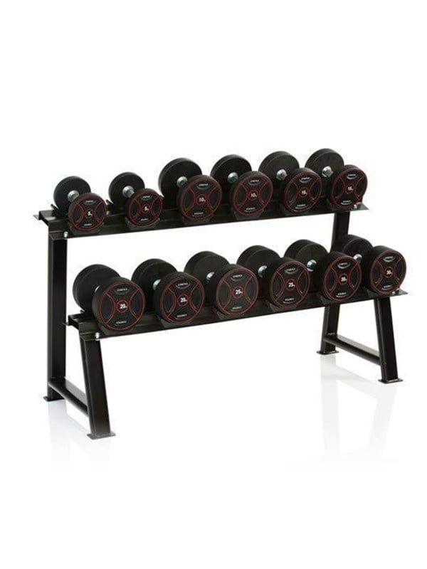 Gymstick Rack for 6pr Pro Rubber Dumbbells